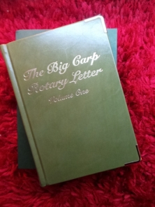 The Big Carp Rotary Letter Volume I - The Big Carp Rotary Letter Volume I -